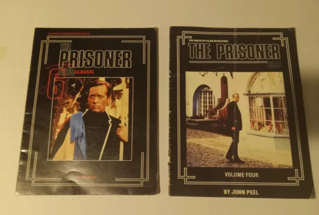 VTG Files Magazine THE PRISONER FILES VOLUME FOUR & CLASSIC 6 John Peel ~1986/87