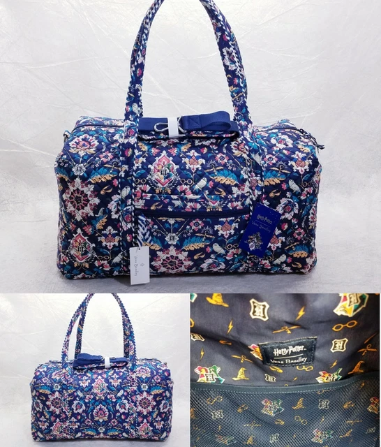 VERA BRADLEY HARRY Potter Home to Hogwarts Iconic Large Travel Duffel
