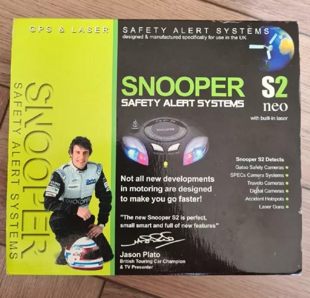 Sicherheitswarnsysteme Snooper S2 NEO GPS und Laserdetektor
