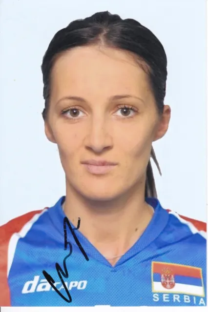 Maja OGNJENOVIC - SRB - Volleyball - Olympia 2.OS Silber 2016 Foto signiert