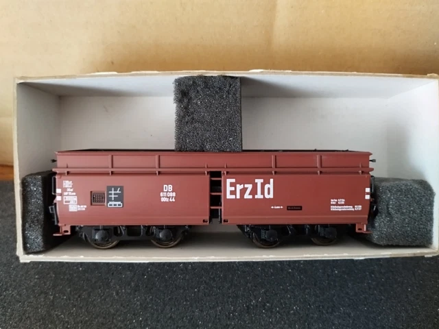 Lima Italie HO - Wagon Trémie Grande Capacité à Bogies DB (303571) - Occasion