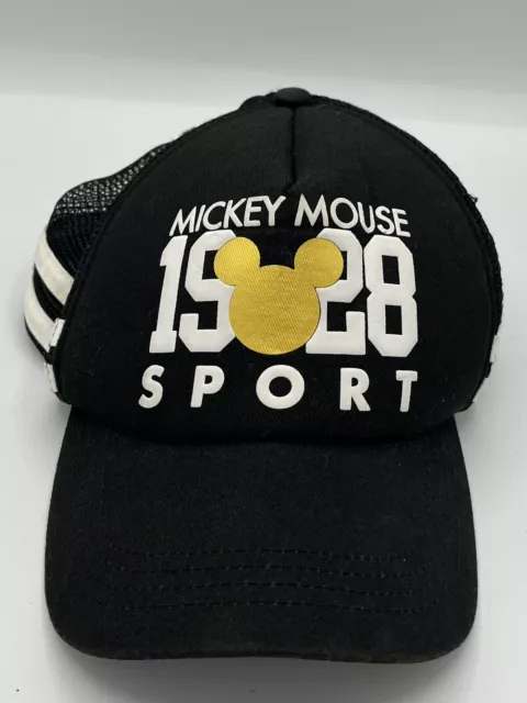 Disney Parks Mickey Mouse 1928 Sport Cap SnapBack Hat, Mesh Back, Adults 57-60CM