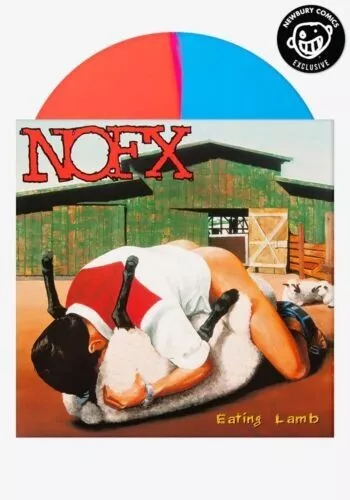 NOFX - Heavy Petting Zoo (Eating Lamb) Blue & Coral Ltd Color vinyl Sealed 1/600