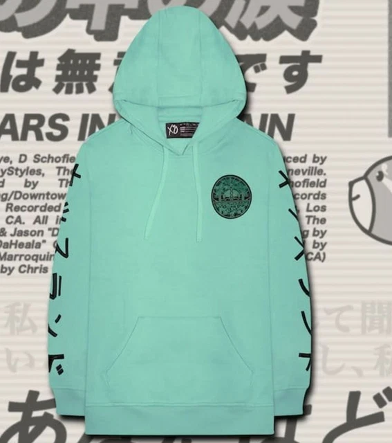 The Weeknd Kiss Land Skyline Pullover Hoodie Mint