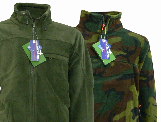 Maglione uomo felpa militare invernale giacca in pile collo alto zip TaglieForti