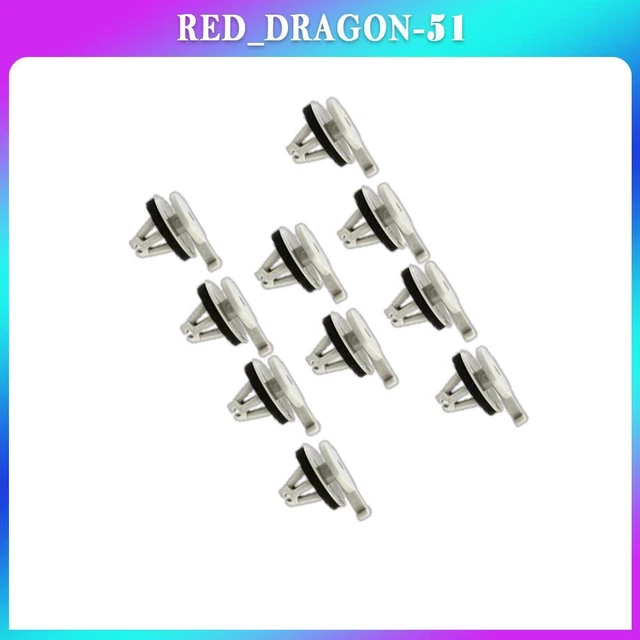 10x Car Exterior A-Pillar Clip New Fits For Land Rover Range Rover Sport LR4 LR3