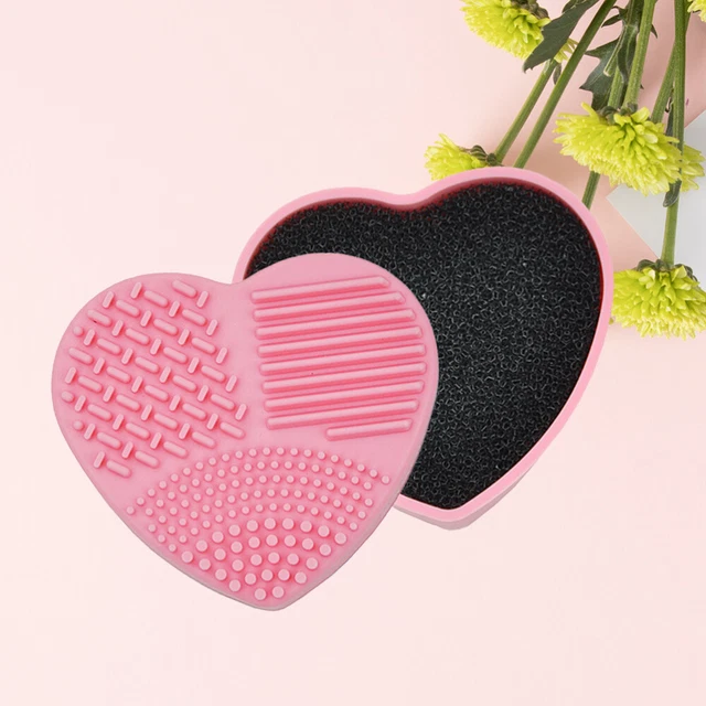 brosse de nettoyage boîte maquillage brosse boîte de nettoyage applicateur de 5