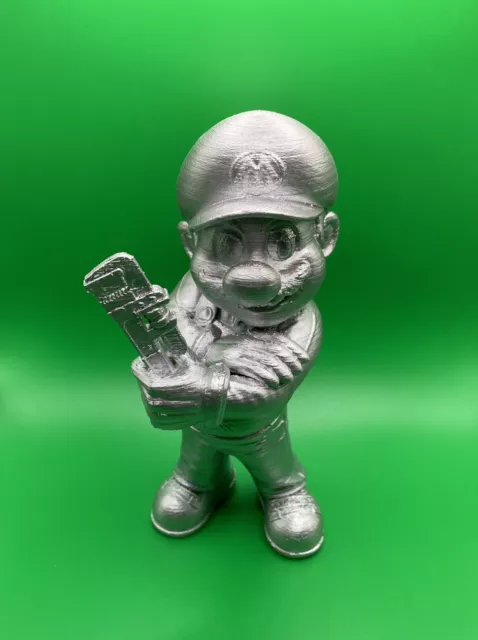 Muscle Super Mario Action Figure Toy Model PVC Doll Figurine 20.5 cm Mini  Statue
