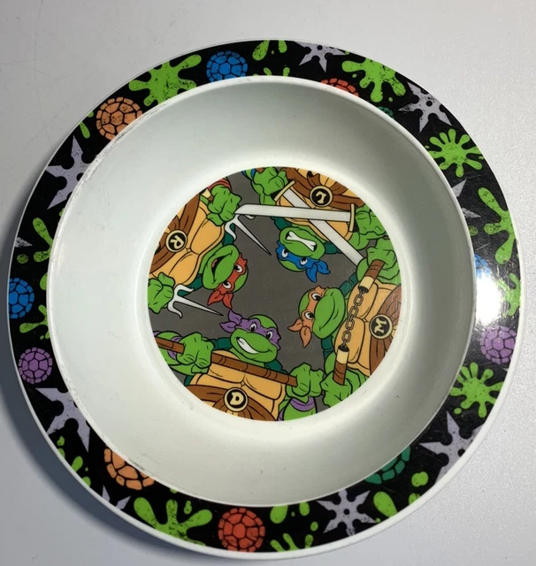 Tazón de almuerzo TMNT Teenage Mutant Ninja Turtles Gerber graduados 6 in