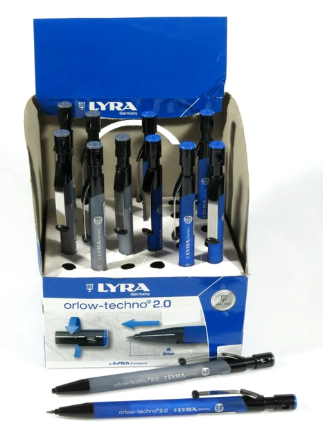 Orlow PRL) LYRA ORLOW-TECHNO 2.0 AUTOMATIC 2mm MECHANICAL PENCIL PENCIL PENCIL  PENCIL £24.89 - PicClick UK