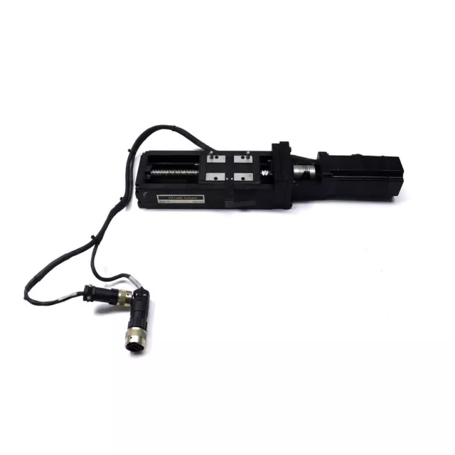Sanyo Denki P50B05020DCS00M 3000RPM AC Servo Motor w/ THK 9.25" LM KR Actuator