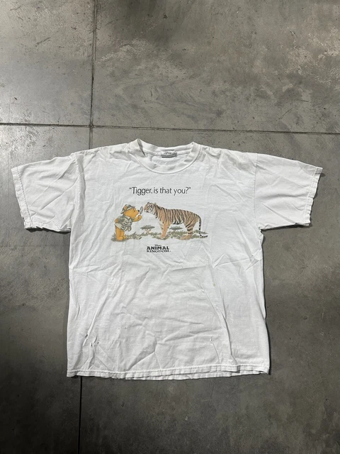 Vintage Disney Animal Kingdom T-Shirt Sz XL Tigger is that you? Winnie the Pooh