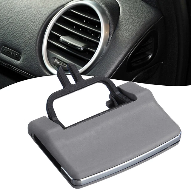 Clip De Fixation Pour Grille D'aération Auto - Support Accessoires Tableau De Bord, ABS+PC, 42x31x10 Mm