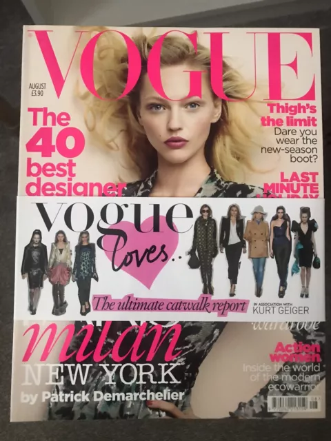 VOGUE MAGAZINE 2009 August  free gift wrap