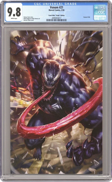 Venom #21 Chew Comic Mint Virgin Variant CGC 9.8 2020 2095933017