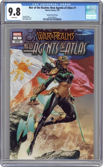 War of the Realms New Agents of Atlas #1 Suayan Odyssey CGC 9.8 2019 2047349016