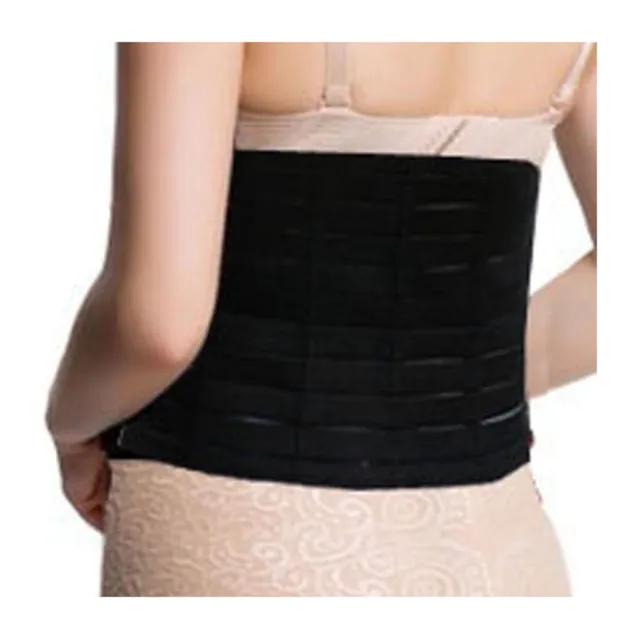 Ladies Firm Control Waist Clincher tummy Belly Band Unisex Free size Black 88