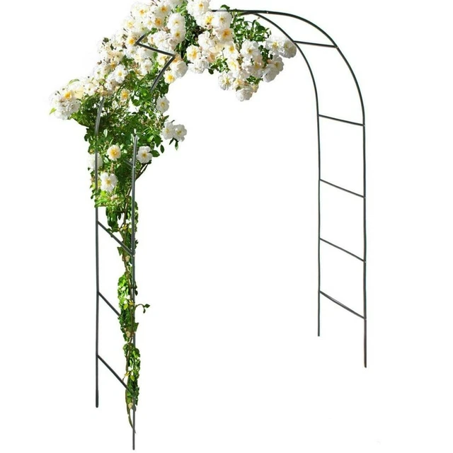 Rosenbogen Set 1 x Rankhilfe Torbogen Rankgitter Spalier Gartenbogen Rankgestell