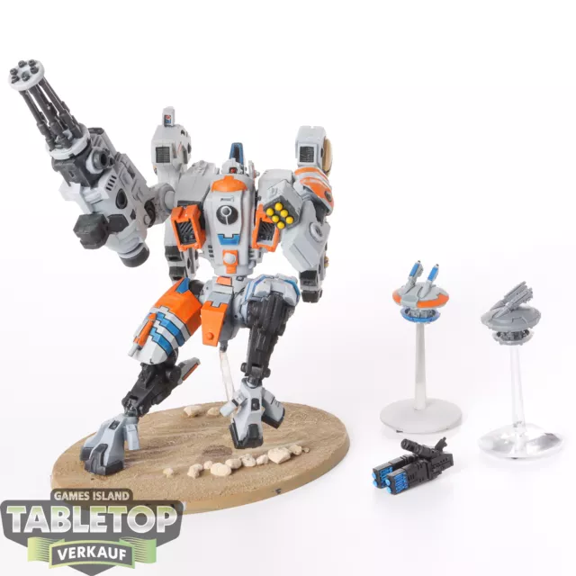 Tau Empire - XV104 Riptide Battlesuit - teilweise bemalt