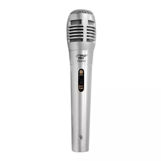 Pyle PDMIK1 Professional Singer Kareoke Moving Coil Dynamic Handheld Microphone