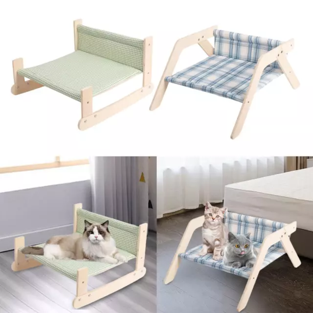 Hamac pour chat, lit de plage d'été pour chats et petits chiens, salon pour