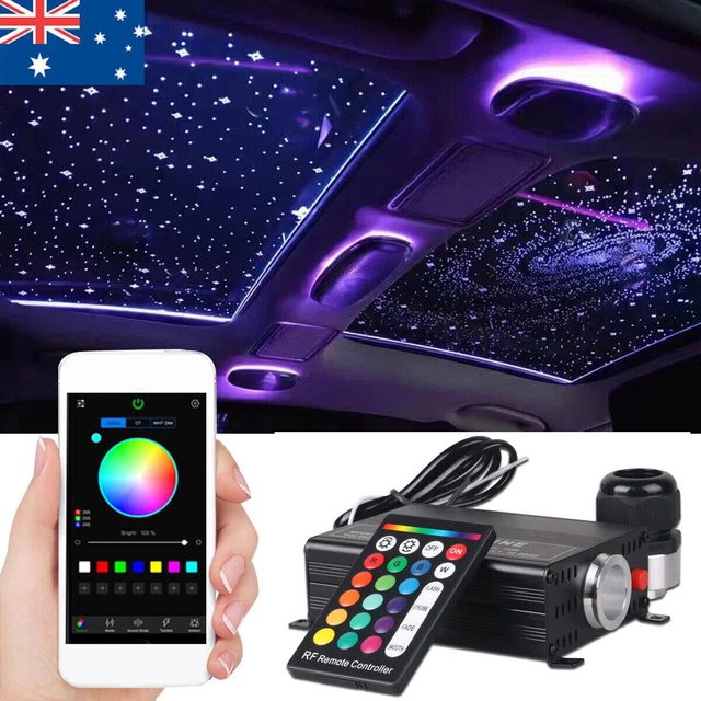 500 Home Car Headliner Star Light kit Roof Remote Fiber Optic Ceiling Lights APP