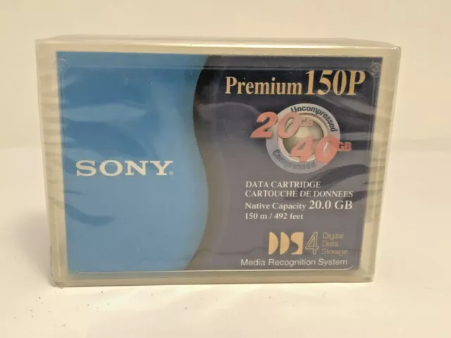 Sony DGD150P DDS4 20/40GB Data Cartridge *NEW SEALED*