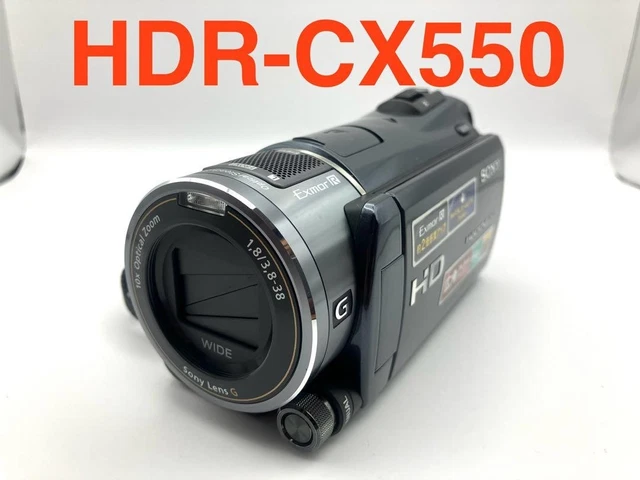 SONY HDR-CX550V HANDYCAM Digital HD Camcorder Recorder