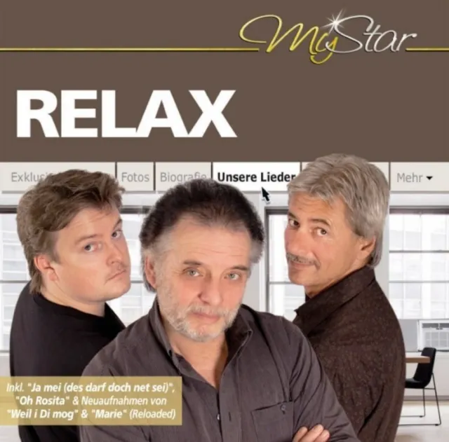 CD Relax Best Of My Star Hits 20 Lieder Weil i Di mog Deutsch Schlager Pop 80s