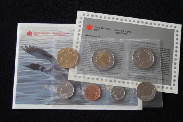 Kanada Kursmünzensatz 1997 1 Cent - 2 Dollar, Originalverpackung, gebraucht.
