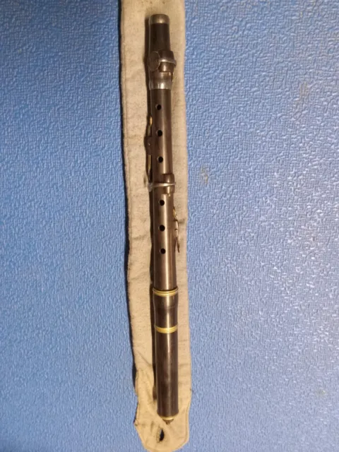 Antique French picolo-flute JTL Jerome Thibouville Lamy c1920s