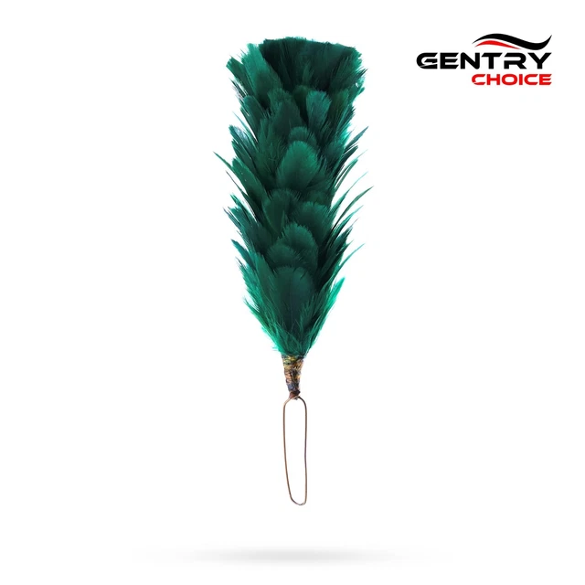 Traditional Highlanders Glengarry Hat Feather Hackle Green Scotland Accessories
