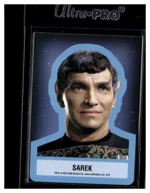 2014 Rittenhouse Star Trek Aliens - Stickers #S18 Sarek