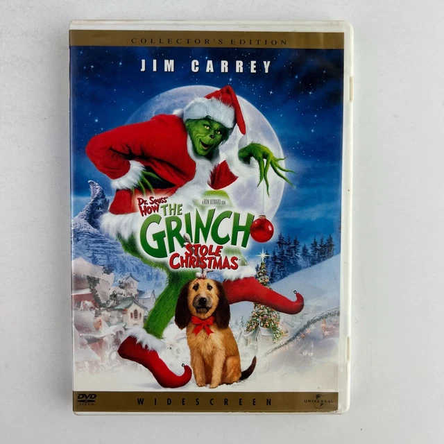 DR. SEUSS' HOW The Grinch Stole Christmas DVD Collector's Edition 8.99
