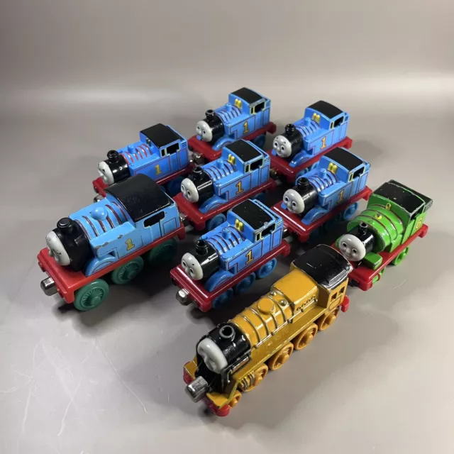 Thomas The Train & Friends Lot of 9 Magnetic Die-cast Trains.