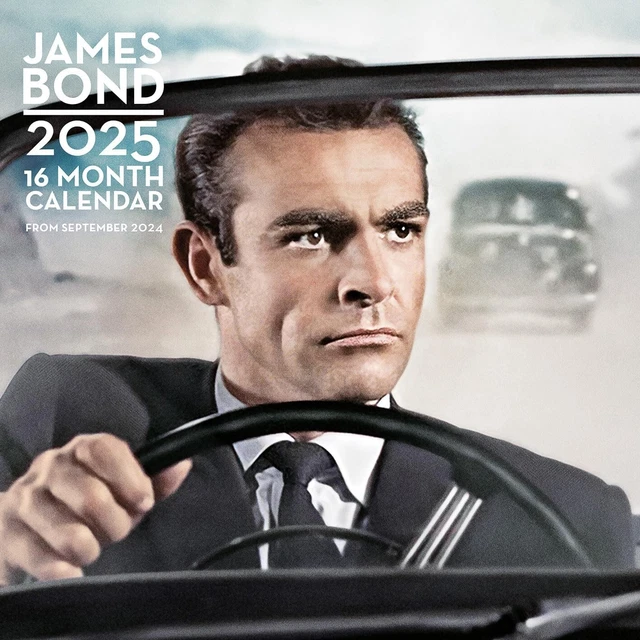JAMES BOND CALENDARIO 2025 Calendario 16 Mesi EUR 17,90 - PicClick IT