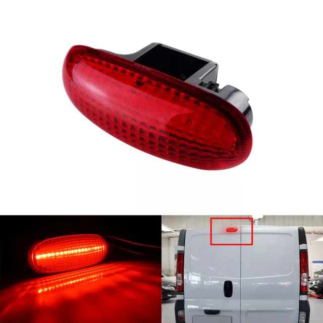 Rouge LED 3eme feu stop Feux arrière Pour Opel Vivaro B Renault Trafic III 2014+