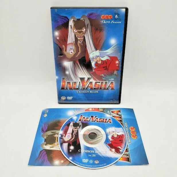 Inu Yasha: Crimson Blade Volume 25, Third Season (DVD, 2004)