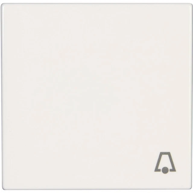 Bascule symbole carillon Jung LS 990 K WW blanc-alpin