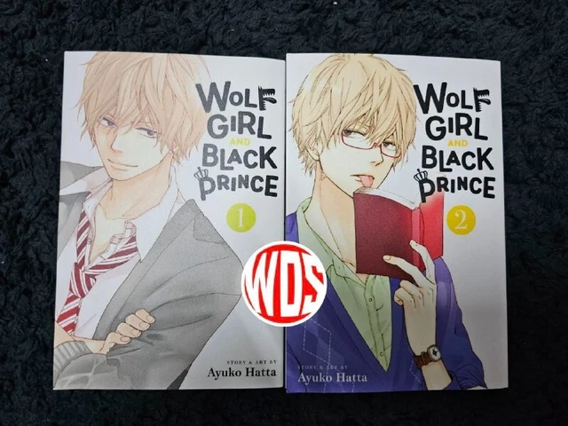 WOLF GIRL AND Black Prince Manga by Ayuko Hatta Vol 1-2 English Version