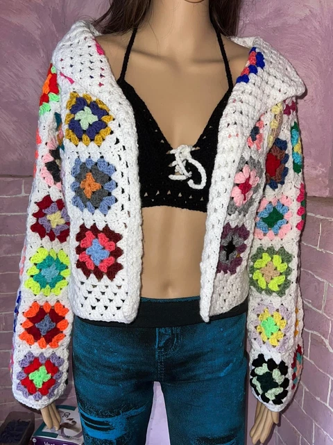 ATMOSPHERE Cardigan Dames Veste T EU 36 bleu style décontracté