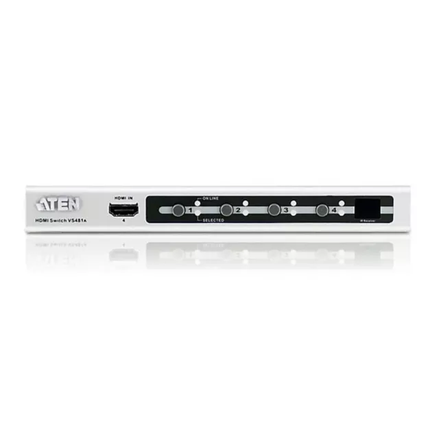 Aten 4-Port HDMI Switch Silver VS481A-AT-G 3