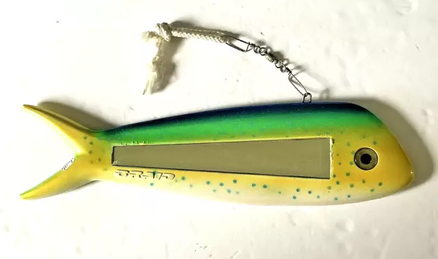 18" Fiberglass /Polymer HANGING FISH/ Wall Display Advertisement marked BRAID