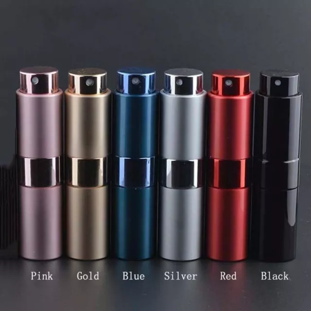 Travel Portable Mini Refillable Perfume Atomizer Bottle Scent Pump Spray 8ml