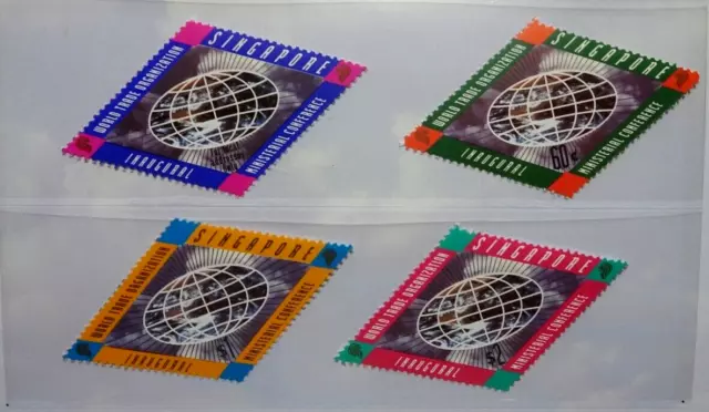 Singapur Singapore Nr. 770-773 MNH Michel 818-821 World Trade Organization 1996 3