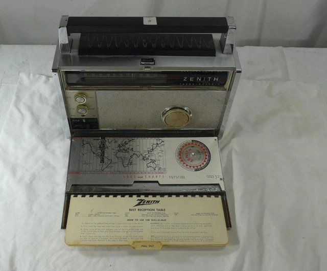 Vintage Zenith Royal 3000-1 Trans Oceanic Radio FM AM Multiband Transistor (A) Vintage Zenith Royal 3000-1 Trans Oceanic Radio FM AM Multiband Transistor (A)