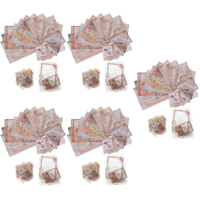 5 Sets von Planern DIY Paper Stickers Craft Notebook Paper Album Dekorative