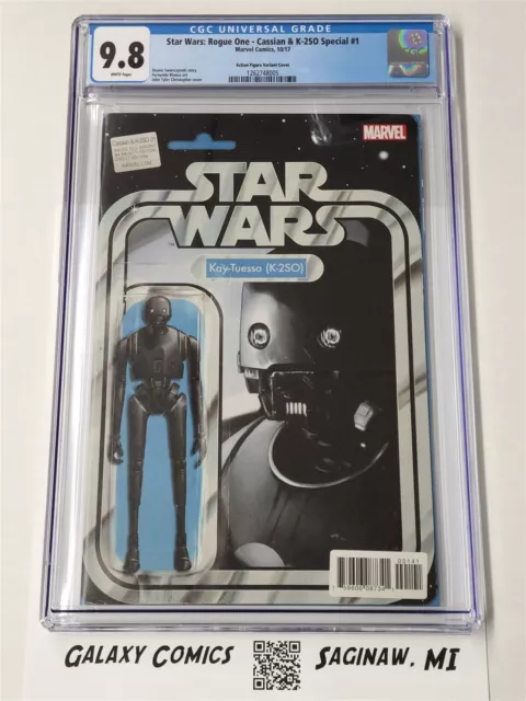 Rogue One: Cassian & K-2S0 - CGC 9.8 - JTC Exclusive Action Figure Variant