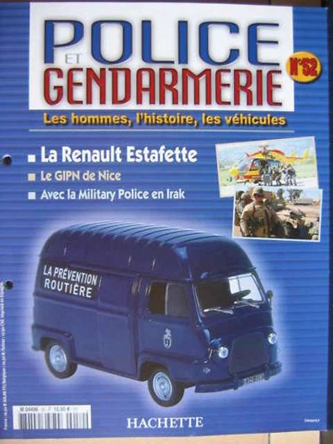 Fascicule 52 Police Gendarmerie  Renault Estafette
