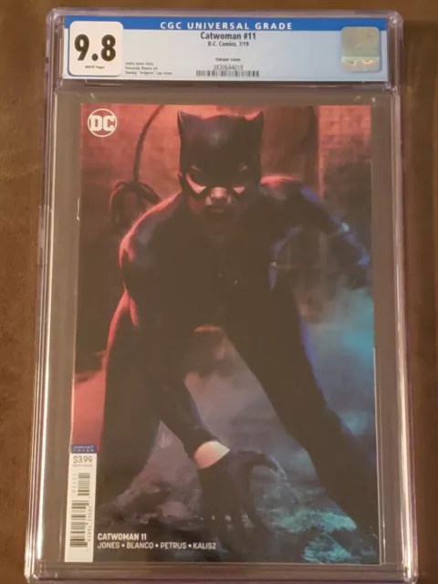 Catwoman #11 (CGC 9.8) - Stanley "Artgerm" Lau Variant - 2019 DC - Sold Out!